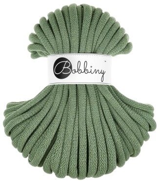 Snor Bobbiny Jumbo 9 mm 30 m Eucalyptus Green Snor