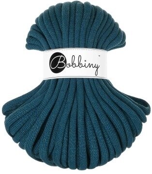 Cord Bobbiny Jumbo 9 mm 30 m Peacock Blue Cord