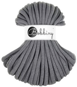 Cord Bobbiny Jumbo 9 mm 30 m Stone Grey Cord - 1