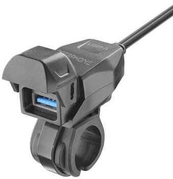 Aansluiting voor motorfiets Interphone Charger Motorcycle Handlebars USB-A - 1