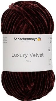 Strickgarn Schachenmayr Luxury Velvet 00010 Bear Strickgarn - 1