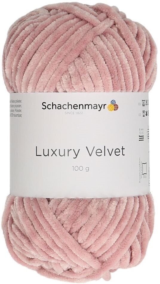 Kötőfonal Schachenmayr Luxury Velvet 00035 Rose Kötőfonal