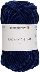 Przędza dziewiarska Schachenmayr Luxury Velvet 00050 Navy Przędza dziewiarska