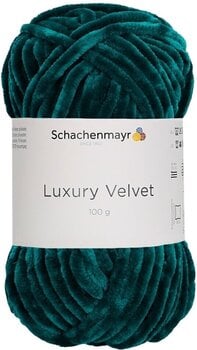 Filati per maglieria Schachenmayr Luxury Velvet 00070 Emerald Filati per maglieria - 1