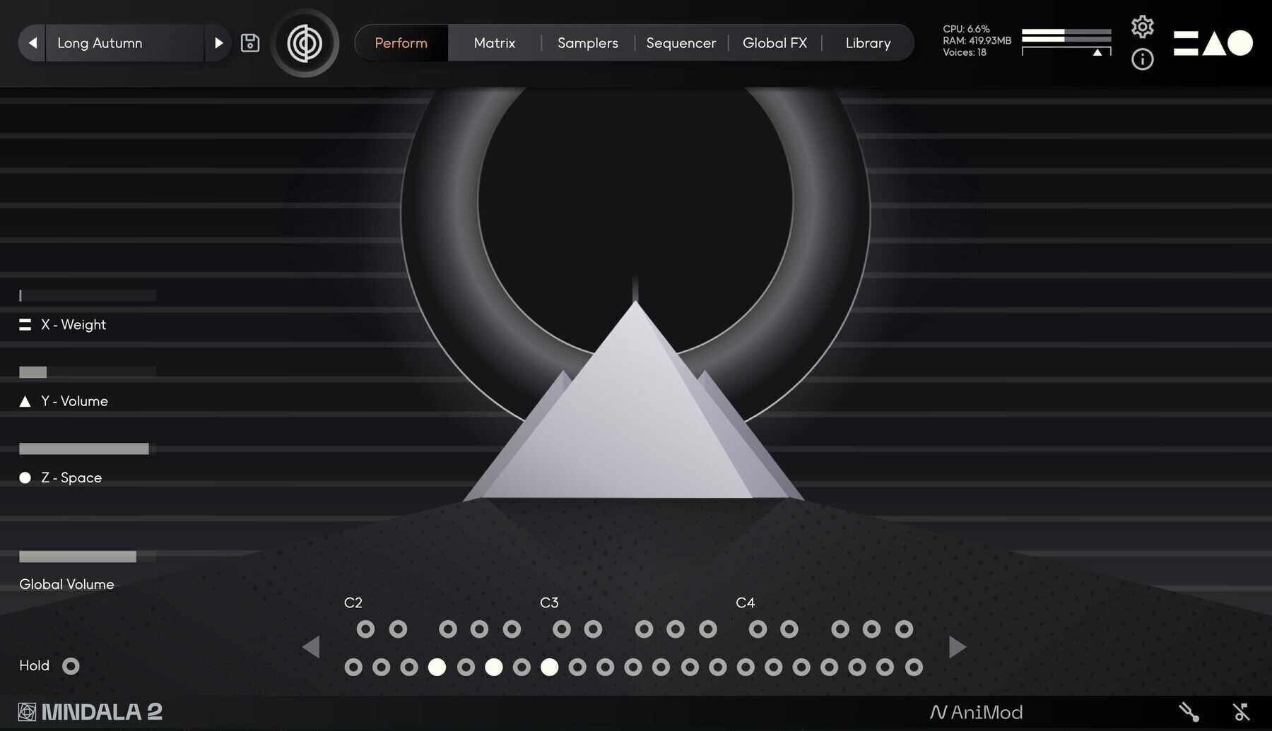 Software Plug-In FX-processor Mntra Instruments Tenebrae (Digitalt produkt)