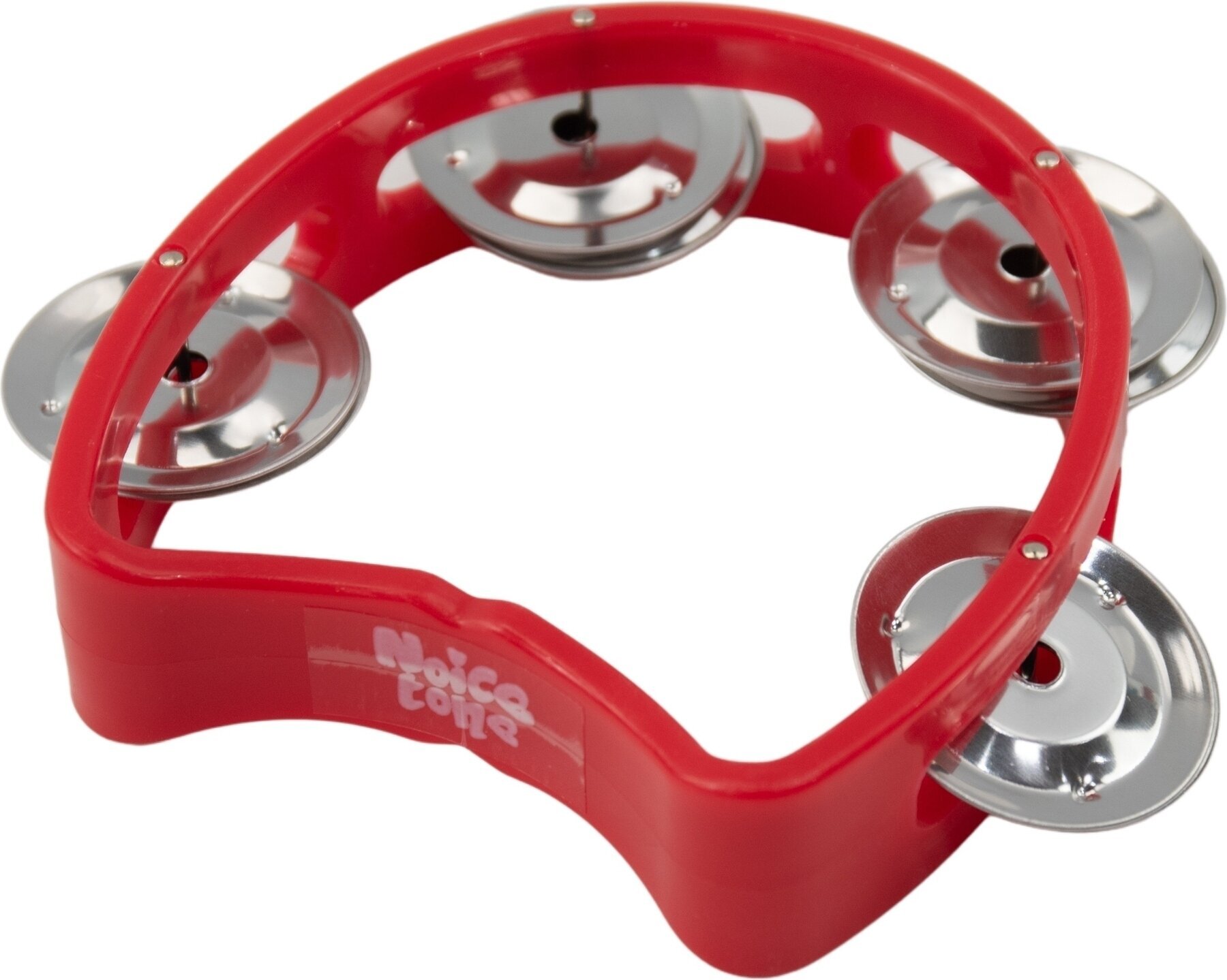 Tambourin Noicetone D001-1 10cm Red 3,94" Tambourin