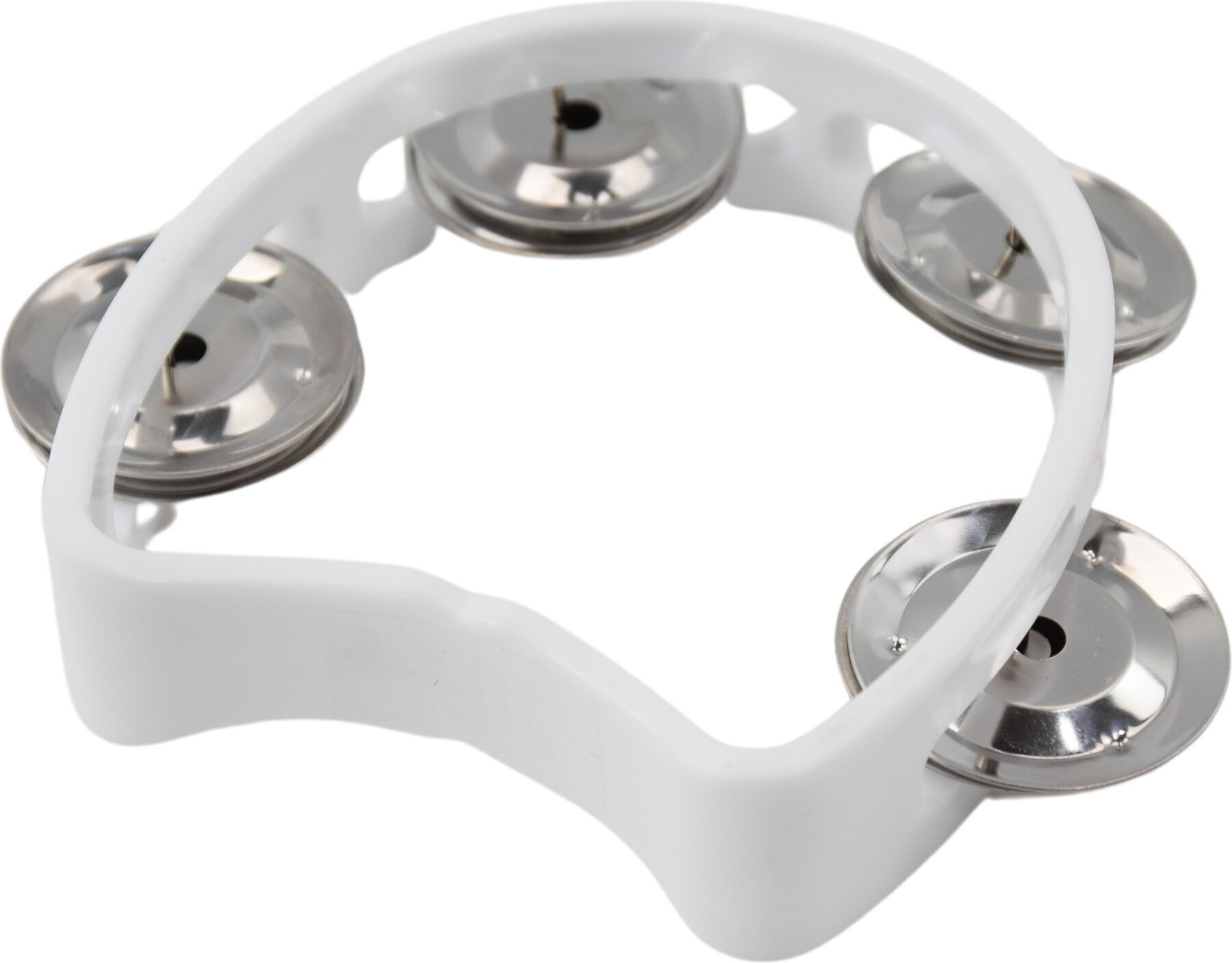 Classical Tambourine Noicetone D001-6 10cm White 3,94" Classical Tambourine