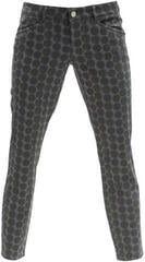 Trousers Alberto Mona Waterrepellent Dots Black