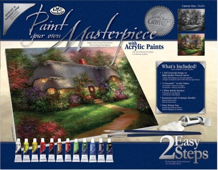 Picturi pe numere Royal & Langnickel Picturi pe numere Enchanted Cottage - 1