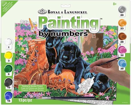 Painting by Numbers Royal & Langnickel Painting by Numbers Trouble In The Garden - 1