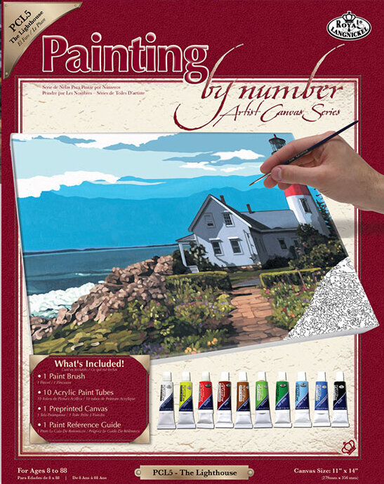 Painting by Numbers Royal & Langnickel Painting by Numbers Lighthouse