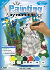 Pintura por números Royal & Langnickel Pintura por números Kitten & Butterflies