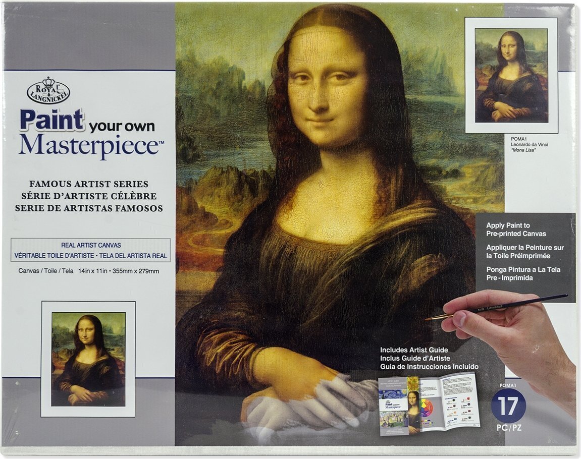 Painting by Numbers Royal & Langnickel Painting by Numbers Famous Artist Series - Mona Lisa