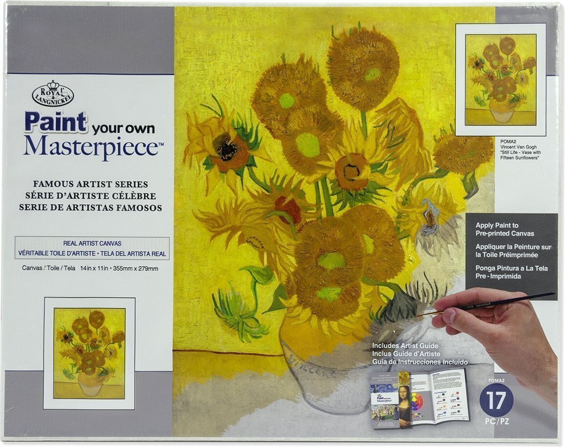 Schilderen op nummer Royal & Langnickel Schilderen op nummer Famous Artist Series - Sunflowers