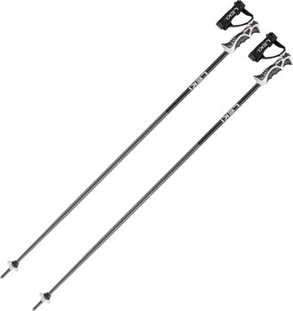 Ski Poles Leki Bold Lite S Dark Anthracite/Black/Brightblue 115 cm Ski Poles - 1