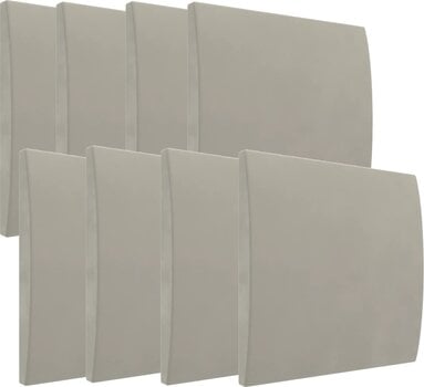 Absorbent foam panel Vicoustic Cinema Round Premium Grey Absorbent foam panel - 1