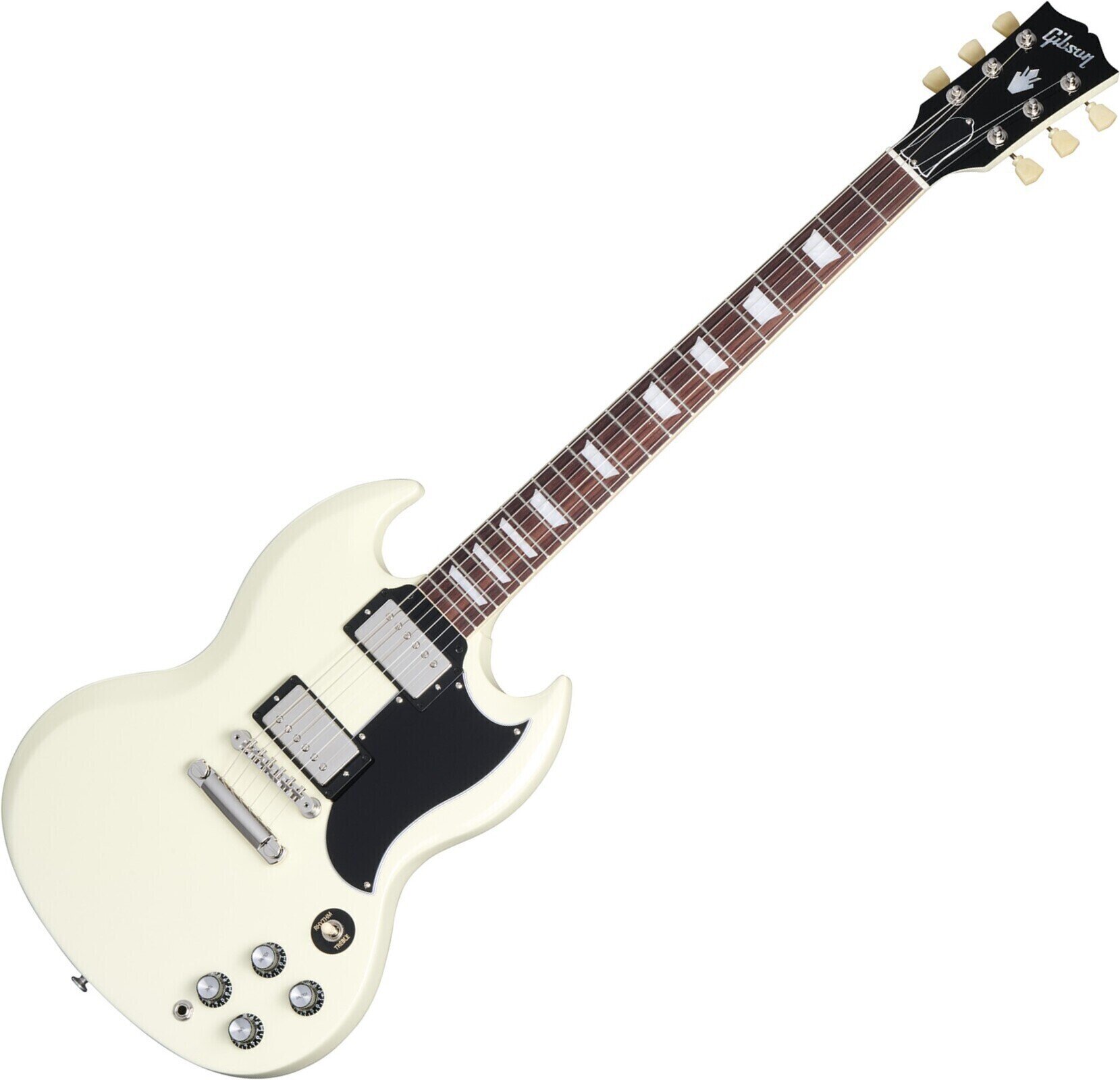 Electric guitar Gibson SG Standard '61 Stop Bar Classic White Electric guitar