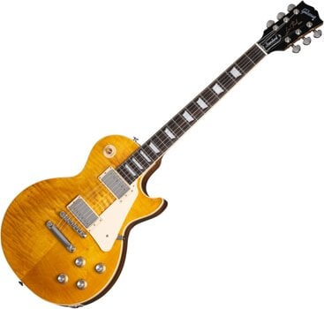 E-Gitarre Gibson Les Paul Standard 60s Figured Top Honey Amber E-Gitarre - 1