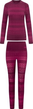 Lämpöalusvaatteet Viking Hera Lady Set Base Layer Fuchsia S Lämpöalusvaatteet - 1