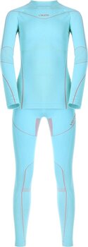 Termikus fehérnemű Viking Fliper Kids Set Base Layer Turquise/Fuchsia 116/128 Termikus fehérnemű - 1