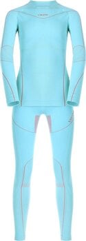 Thermo ondergoed voor dames Viking Fliper Kids Set Base Layer Turquise/Fuchsia 140/152 Thermo ondergoed voor dames - 1