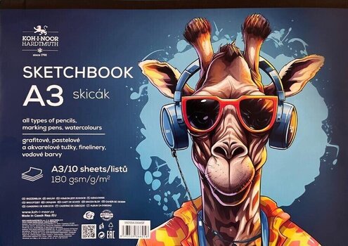 Sketchbook KOH-I-NOOR  99200A3008SF A3 180 g Sketchbook - 1