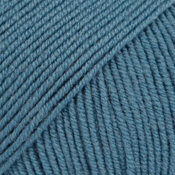 Stickgarn Drops Baby Merino Uni Colour 42 Petrol Stickgarn - 1