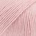 Pređa za pletenje Drops Baby Merino Uni Colour 54 Powder Pink Pređa za pletenje