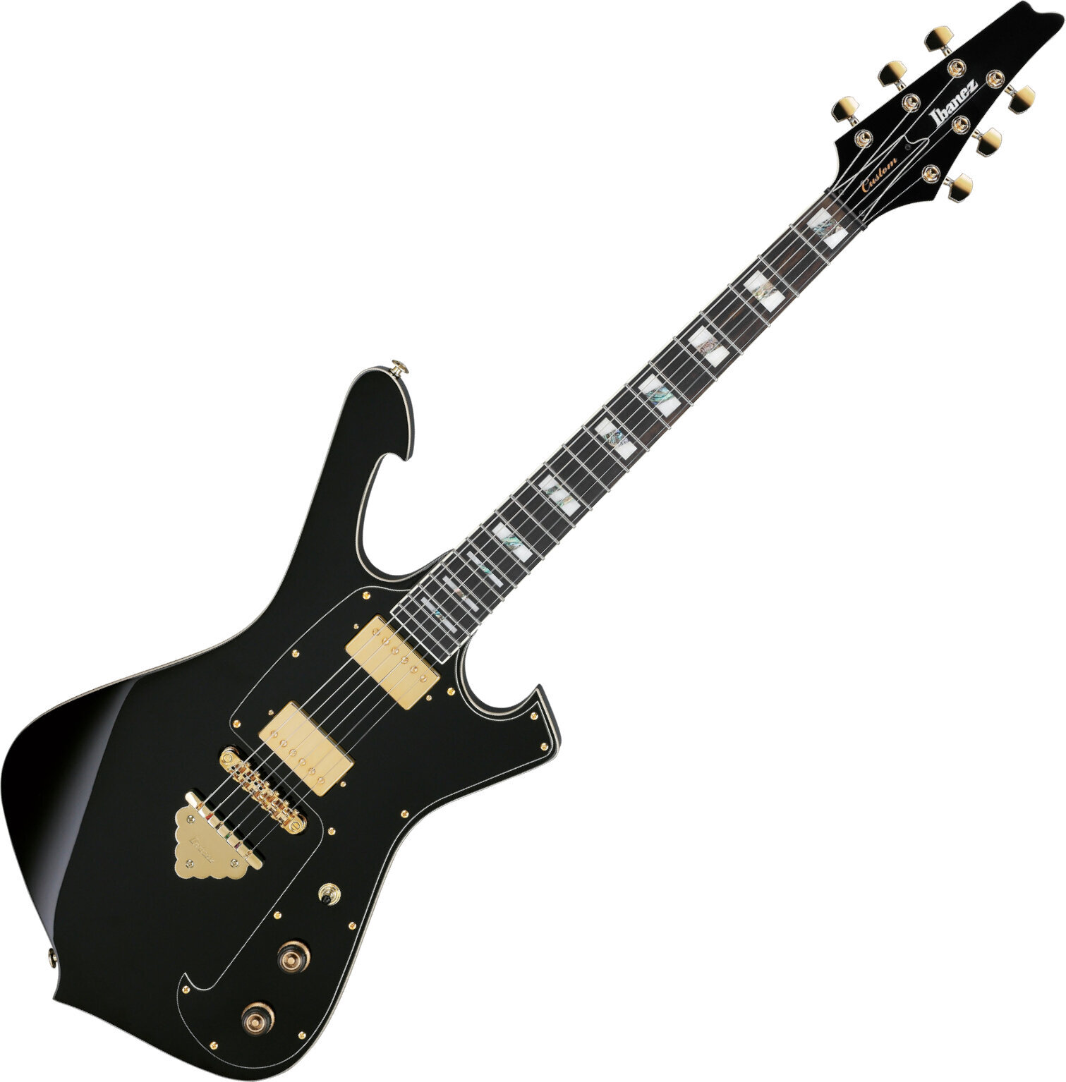 Elektrische gitaar Ibanez FRM350-BK Black Elektrische gitaar