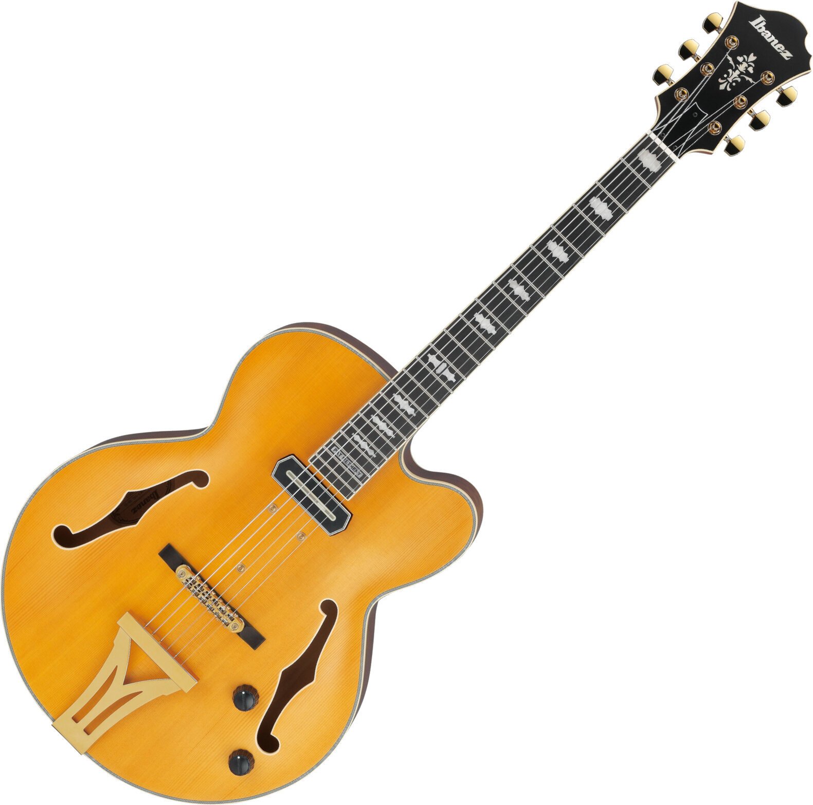 Jazz kitara (polakustična) Ibanez PM3C-NAL Natural Amber Jazz kitara (polakustična)