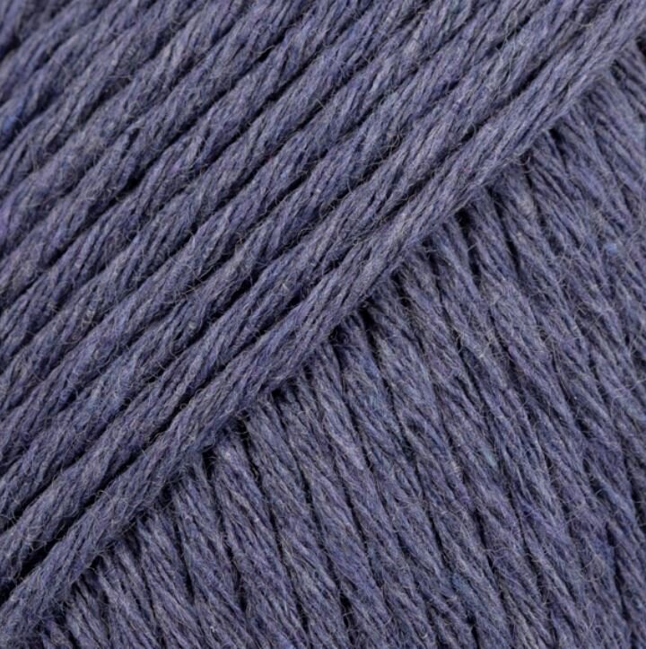 Knitting Yarn Drops Cotton Light Uni Colour 26 Jeans Blue Knitting Yarn