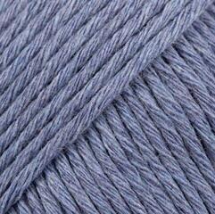 Strickgarn Drops Cotton Light Uni Colour 34 Light Jeans Blue Strickgarn