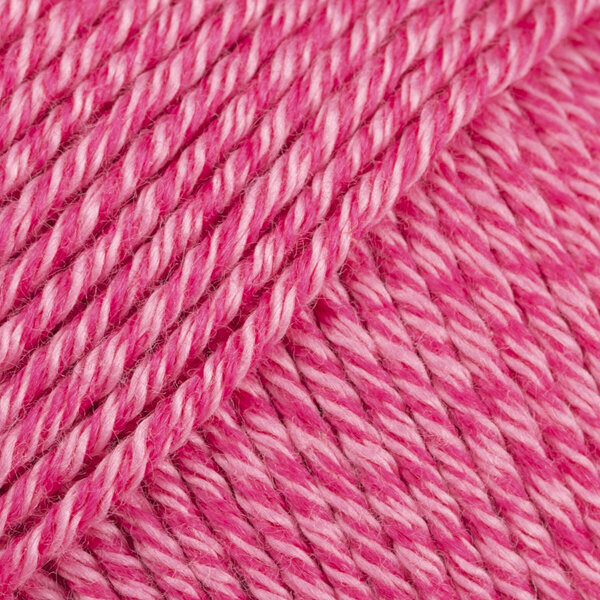 Stickgarn Drops Cotton Merino Uni Colour 36 Raspberry Sorbet Stickgarn