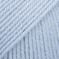 Fire de tricotat Drops Daisy Uni Colour 10 Light Blue Fire de tricotat