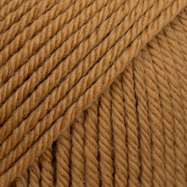 Knitting Yarn Drops Daisy Uni Colour 12 Caramel Knitting Yarn