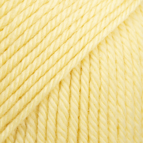 Fil à tricoter Drops Daisy Uni Colour 16 Lemonade Fil à tricoter