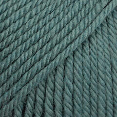 Pređa za pletenje Drops Daisy Uni Colour 18 Dark Blue Green Pređa za pletenje