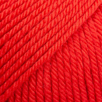 Strikkegarn Drops Daisy Uni Colour 20 Red Strikkegarn - 1