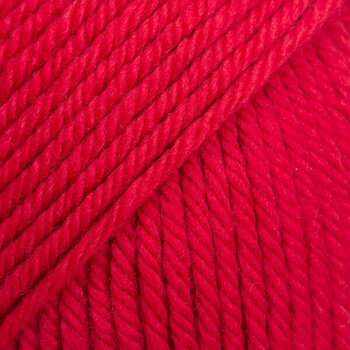 Fil à tricoter Drops Daisy Uni Colour 21 Crimson Red Fil à tricoter - 1