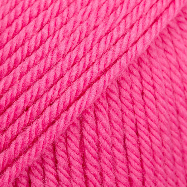 Fil à tricoter Drops Daisy Uni Colour 22 Magenta Fil à tricoter