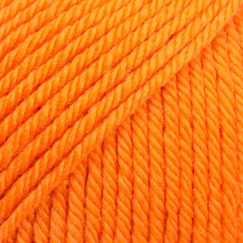 Pletací příze Drops Daisy Uni Colour 23 Orange Pletací příze - 1