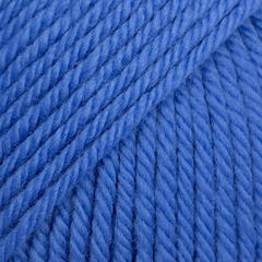 Fire de tricotat Drops Daisy Uni Colour 24 Cobalt Blue Fire de tricotat