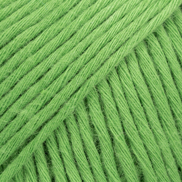 Knitting Yarn Drops Cotton Light Uni Colour 39 Spring Green Knitting Yarn