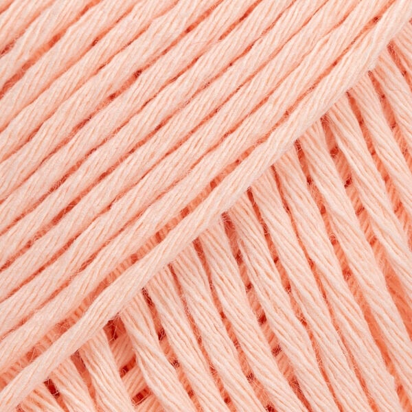 Fios para tricotar Drops Cotton Light Uni Colour 40 Light Peach Fios para tricotar