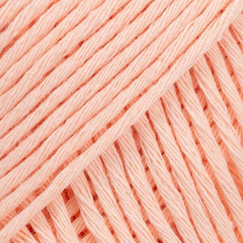 Strickgarn Drops Cotton Light Uni Colour 40 Light Peach Strickgarn - 1