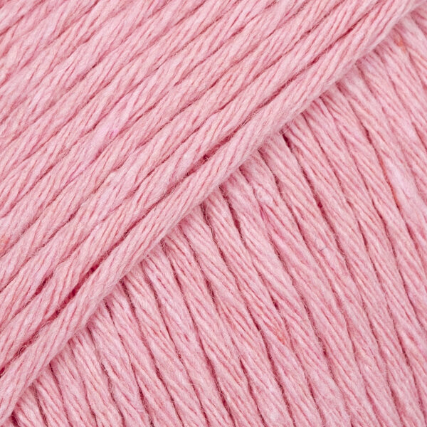 Knitting Yarn Drops Cotton Light Uni Colour 41 Peony Pink Knitting Yarn