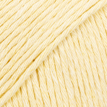 Stickgarn Drops Cotton Light Uni Colour 42 Vanilla Stickgarn - 1