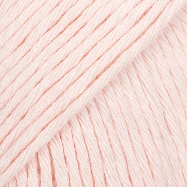 Strickgarn Drops Cotton Light Uni Colour 44 Pink Marshmallow Strickgarn