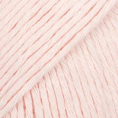 Pređa za pletenje Drops Cotton Light Uni Colour 44 Pink Marshmallow Pređa za pletenje