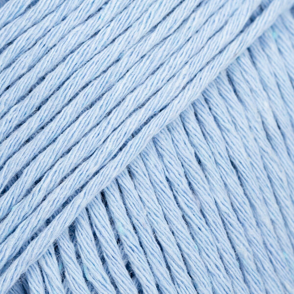 Strickgarn Drops Cotton Light Uni Colour 46 Light Wash Strickgarn